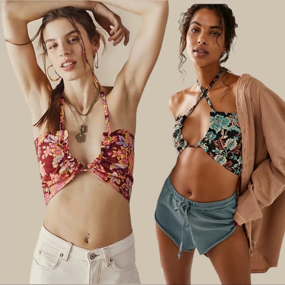 Free People Intimately Summer Of Love Convertible Bandeau Bra NWT - Picture 4 of 10
